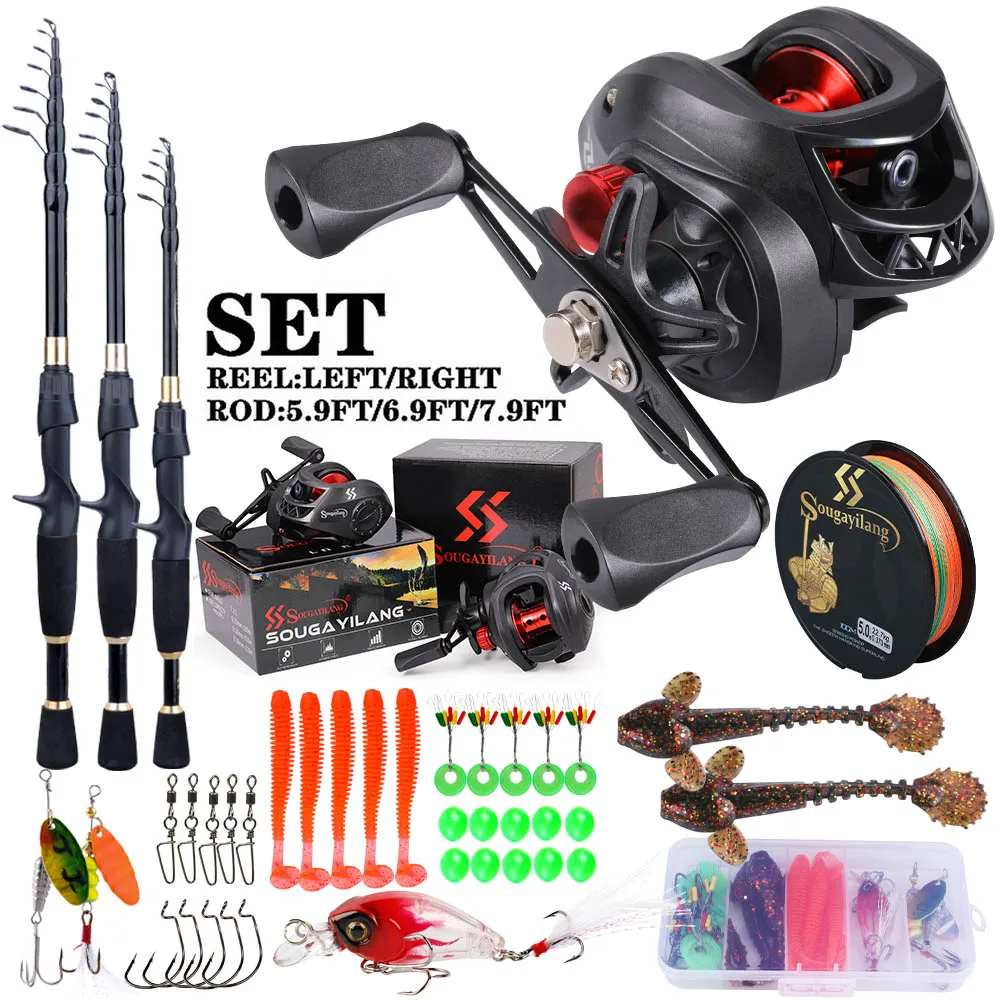 Spincast Reel - Sığır olta ve makara tam kiti