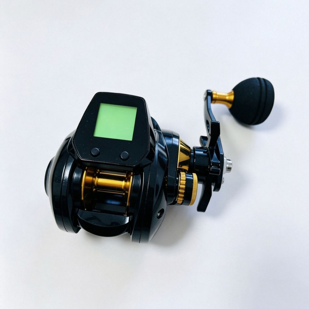 Trolling Reel - Elektronik Baitcasting Olta Makarası, Derin Makara