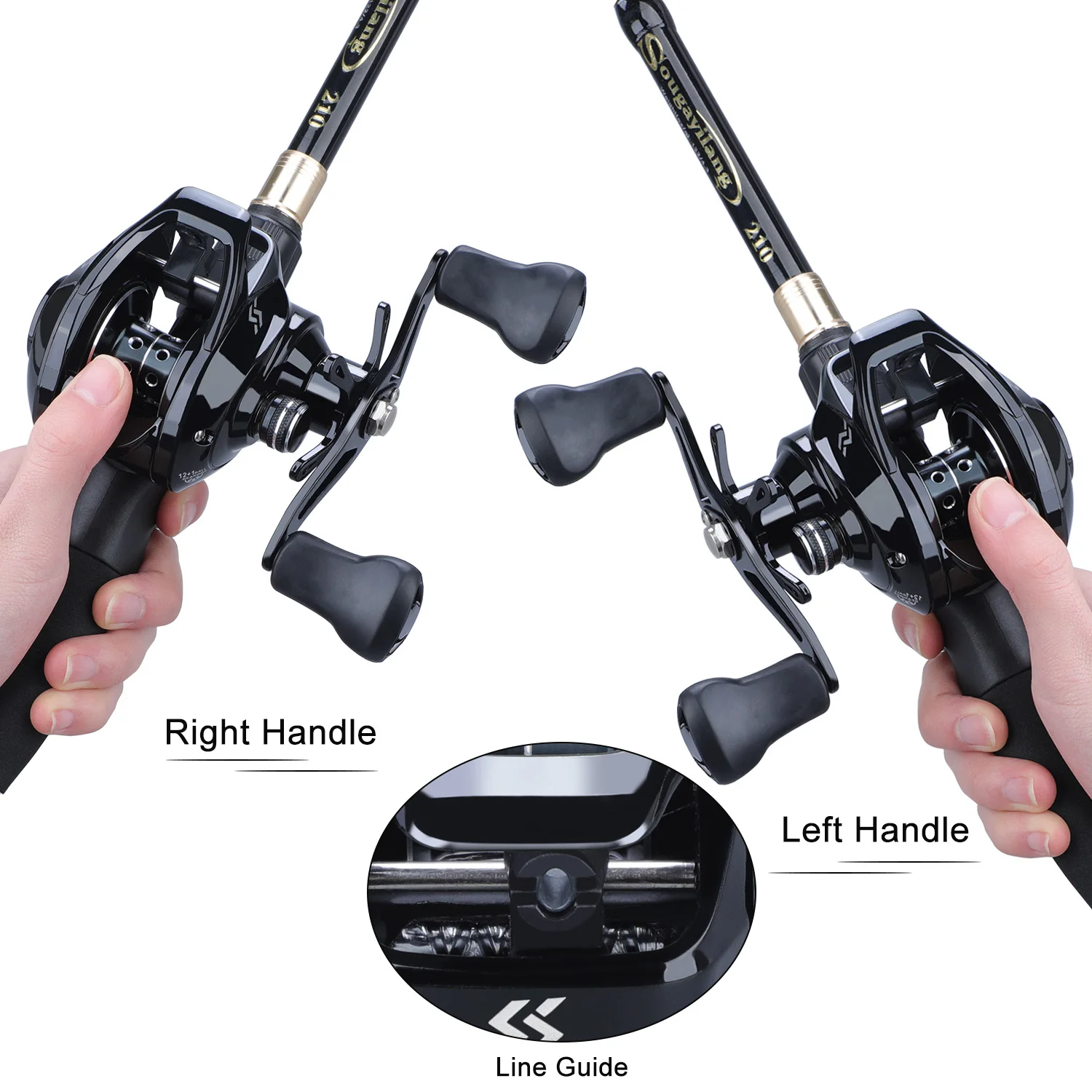 Sığır olta ve makara tam kiti  - Spincast Reel incelemesi ve fiyatı