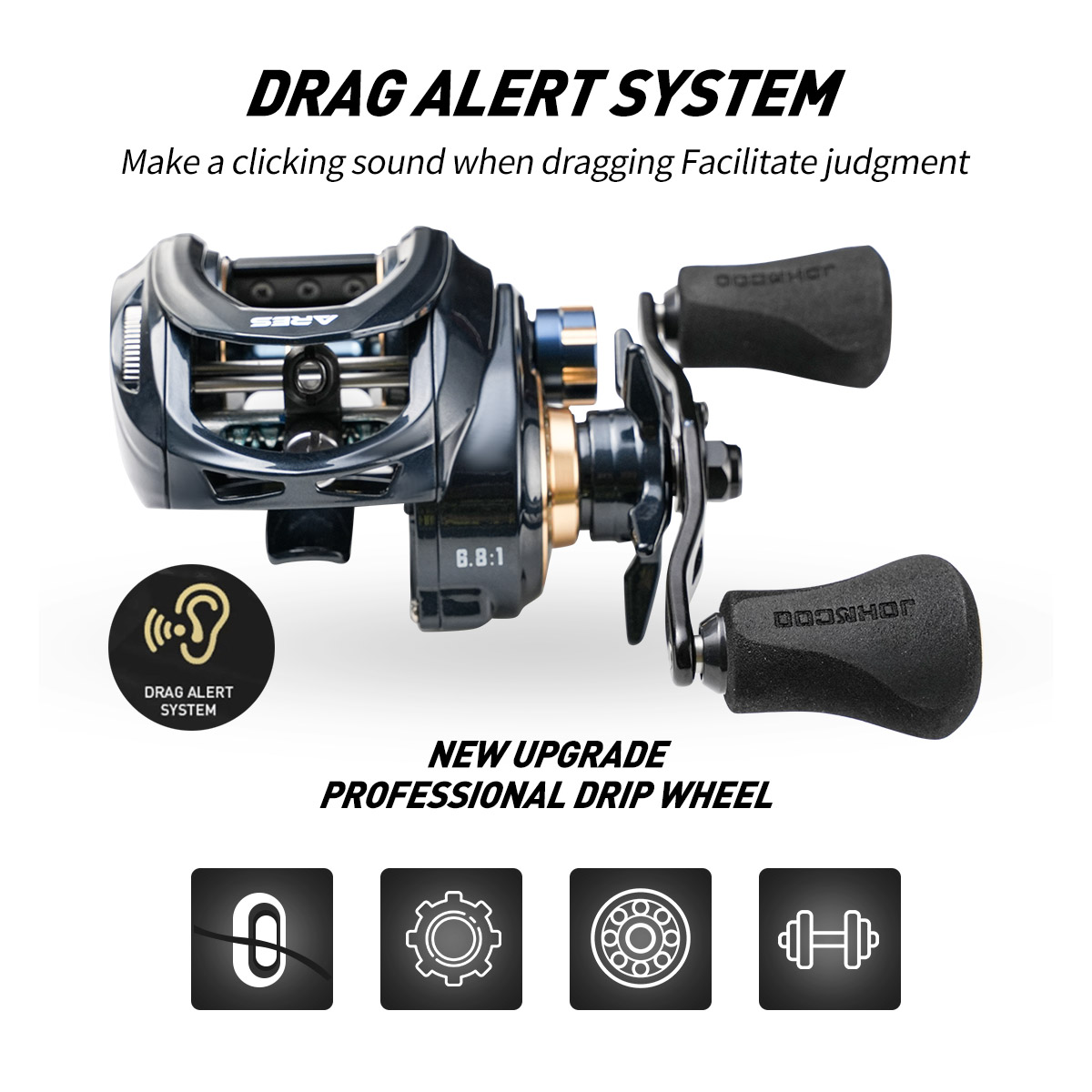 JOHNCOO Baitcasting Makarası A - Abu Garcia Reel Max incelemesi ve fiyatı