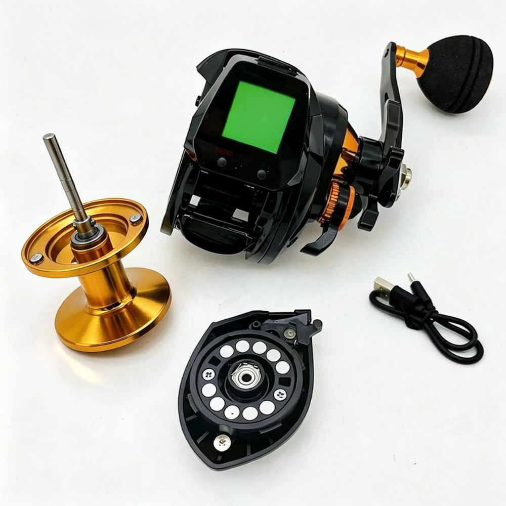 Elektronik Baitcasting Olta Ma - Trolling Reel incelemesi ve fiyatı